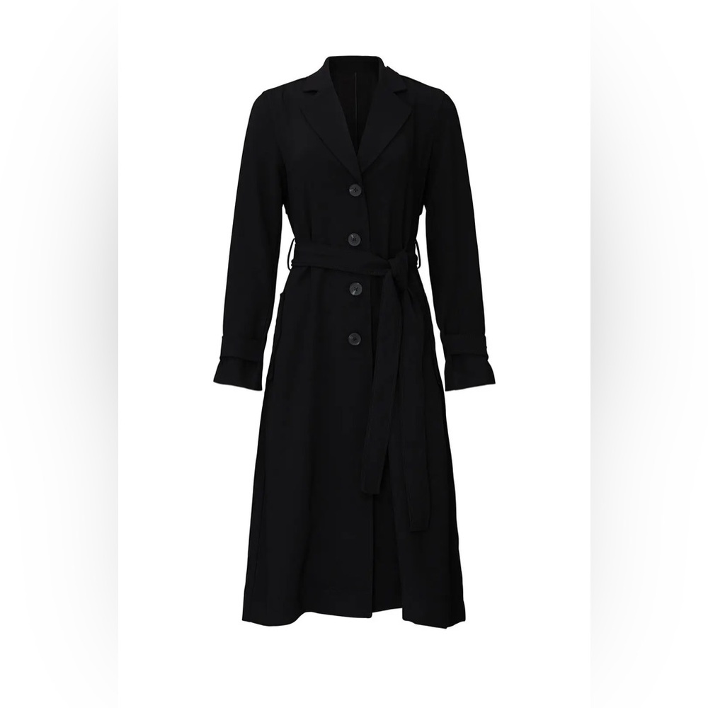 Great Jones Classic Black Trenchcoat